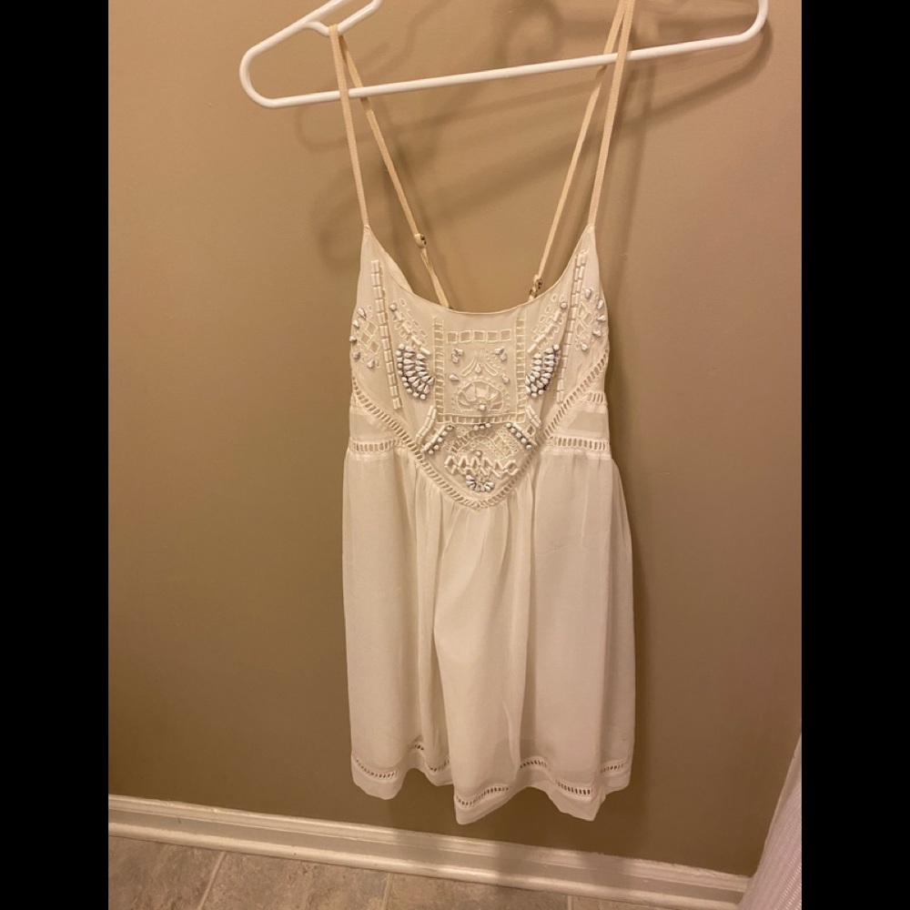 Revolve white Lovers + Friends dress